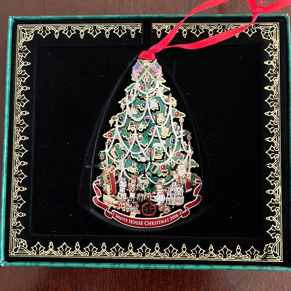White House ornament 2008